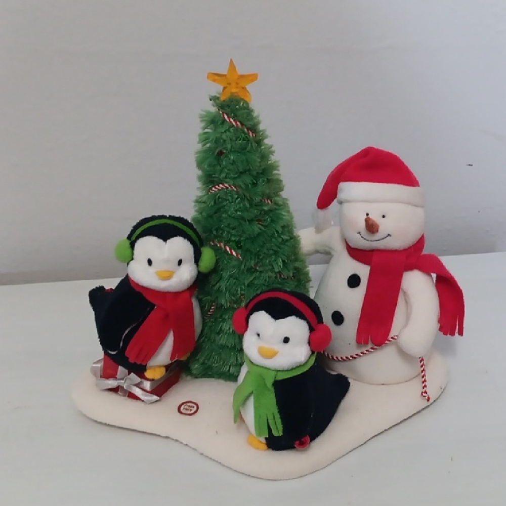 Hallmark Holiday Decor with Snowman and Penguins - Doesn't Work